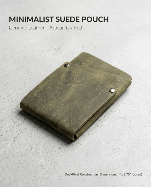 Suede Pouch